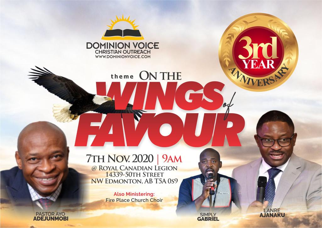 On the wings of favour