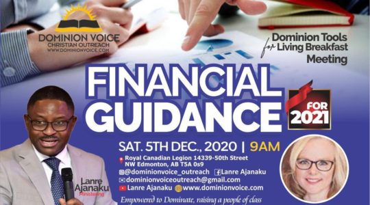 Financial Guidance for 2021