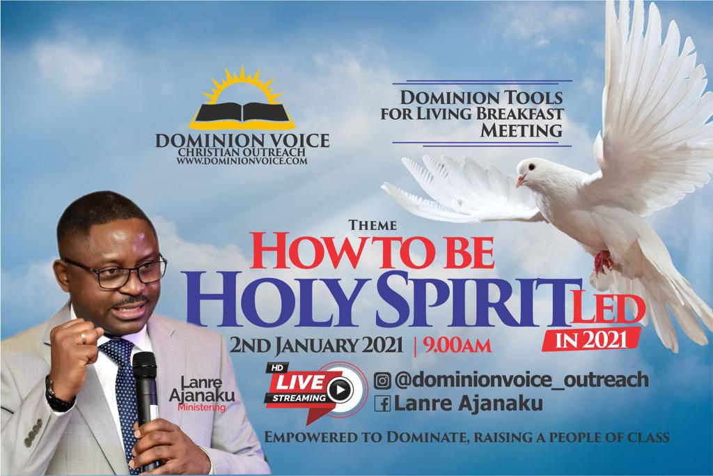 how to be Holy Spirit led