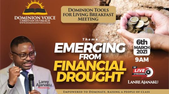 Emerging from Financial Drought