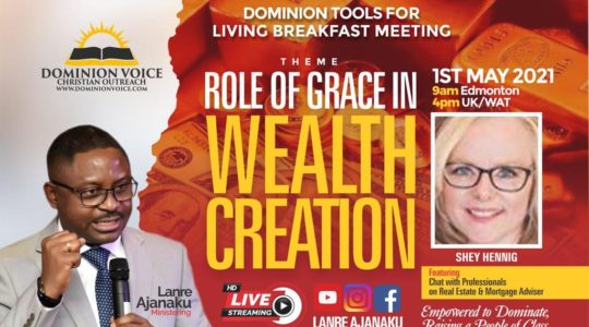 Role of Grace in Wealth Creation