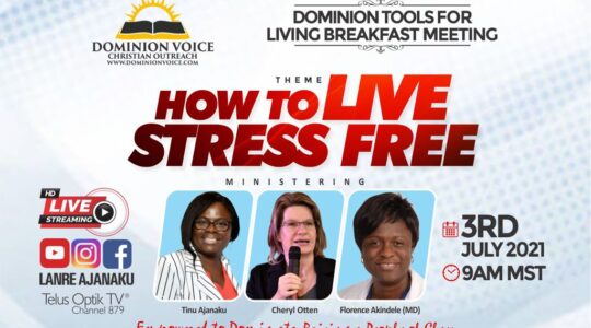 How to live stress free