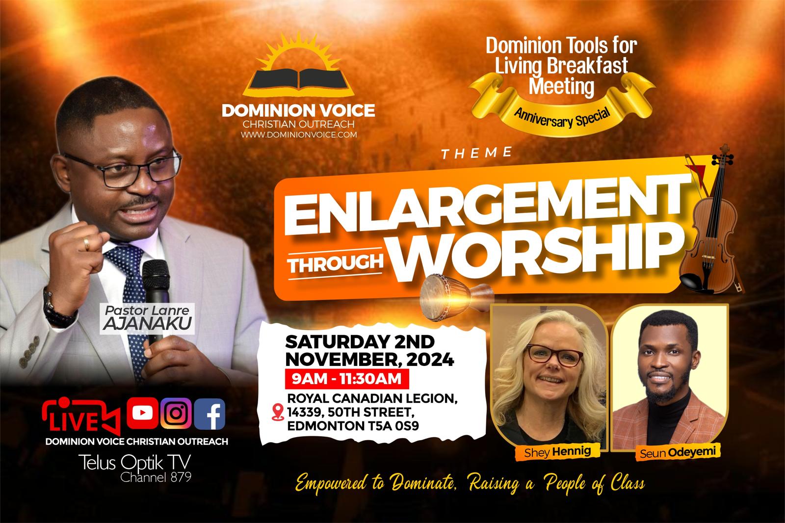 Enlargement Through Worship